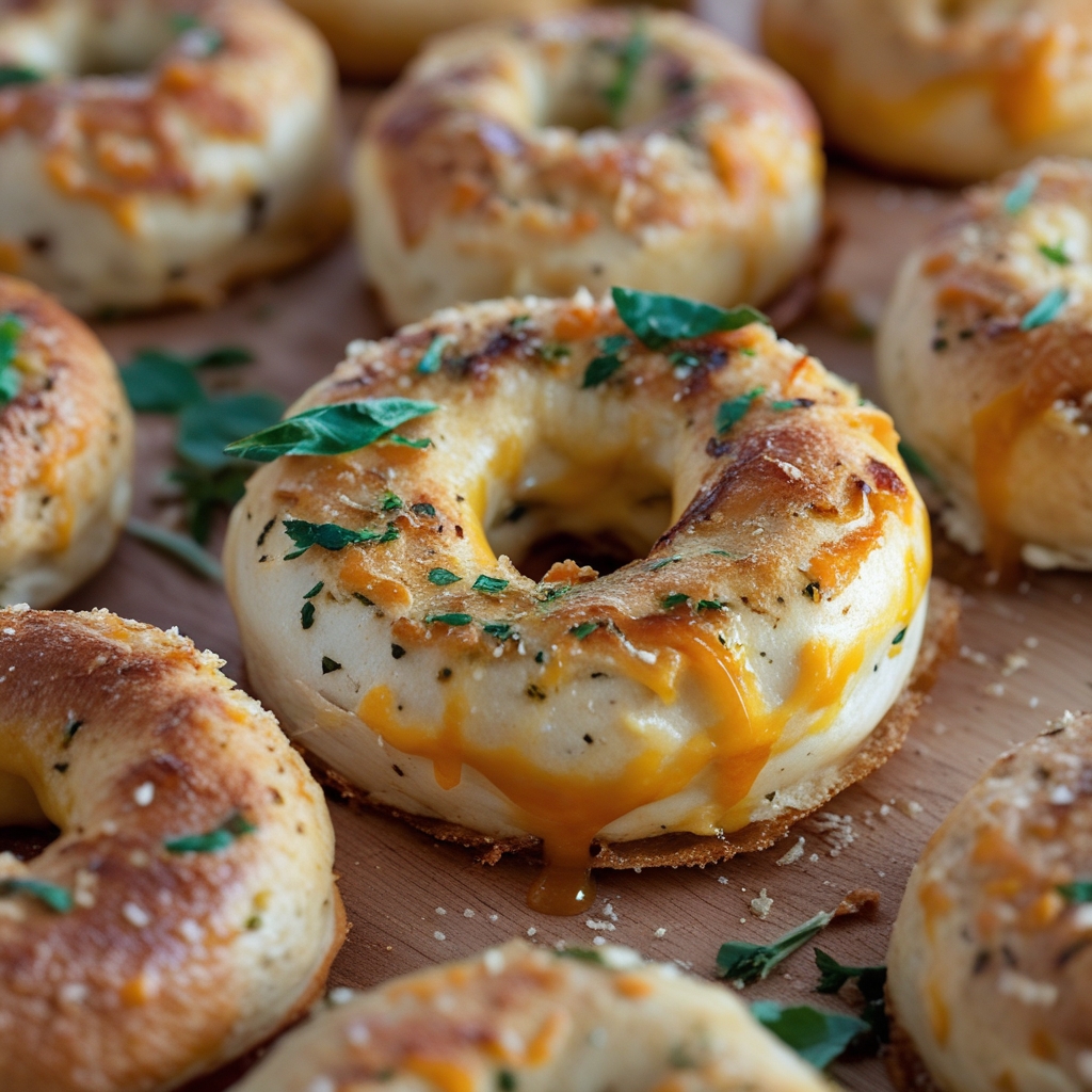 High-Protein Bagel Bites – Easy Homemade Snack for Busy Days