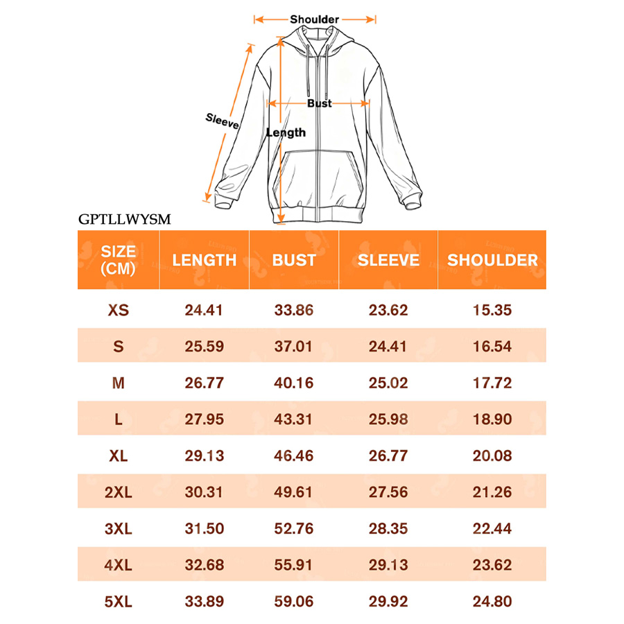 AOP GPT Double hood zip up hoodie