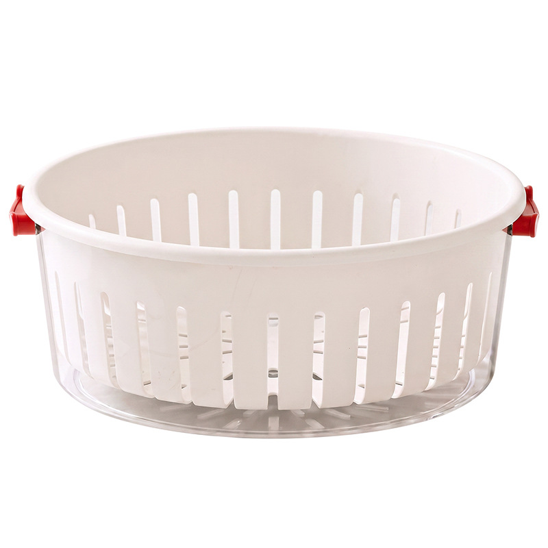 Vegetable washing sieve, two-part, removable