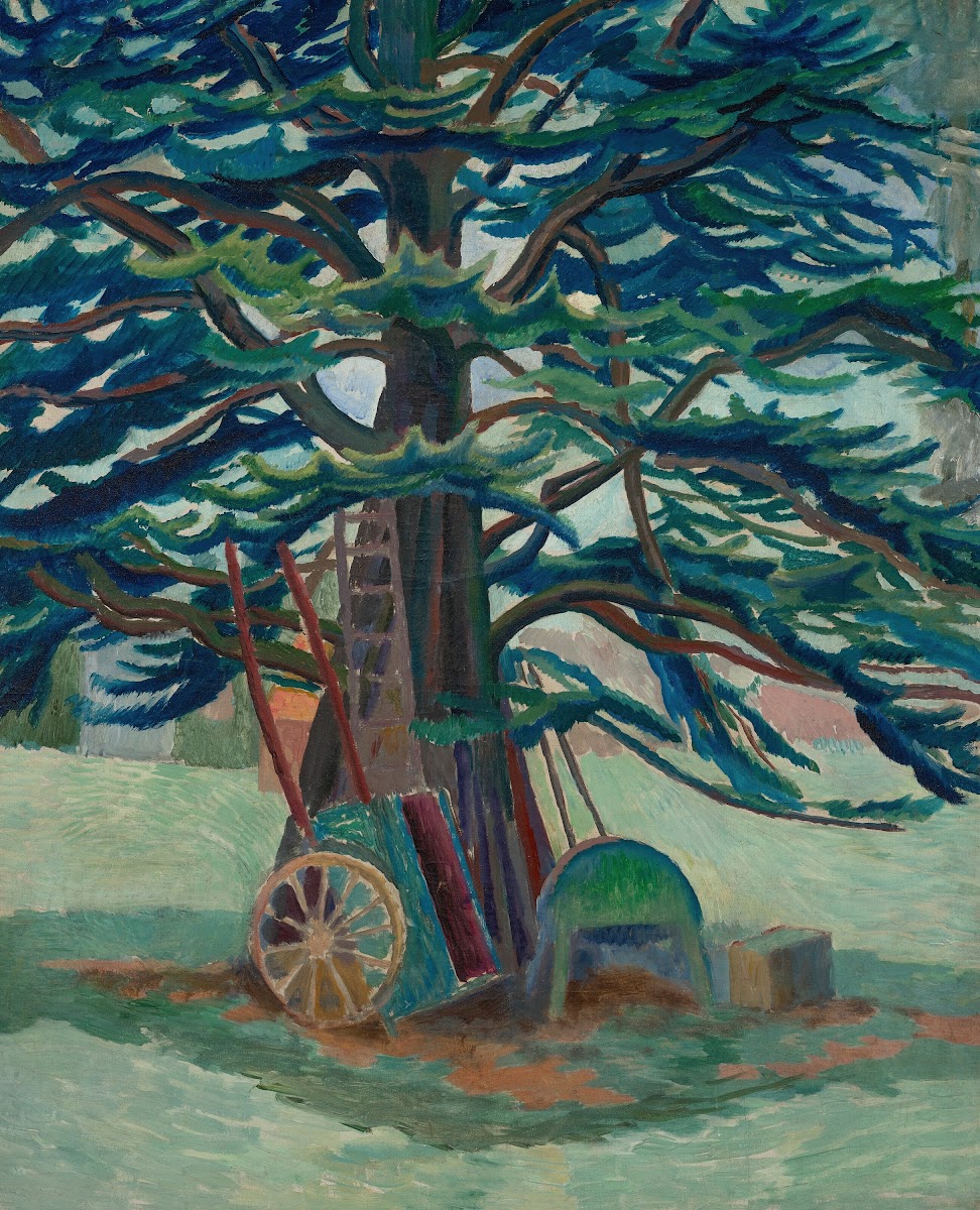 The Cedar Tree At Tidmarsh Circa 1920