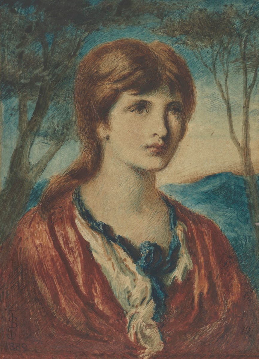 Portrait of a young woman 1889