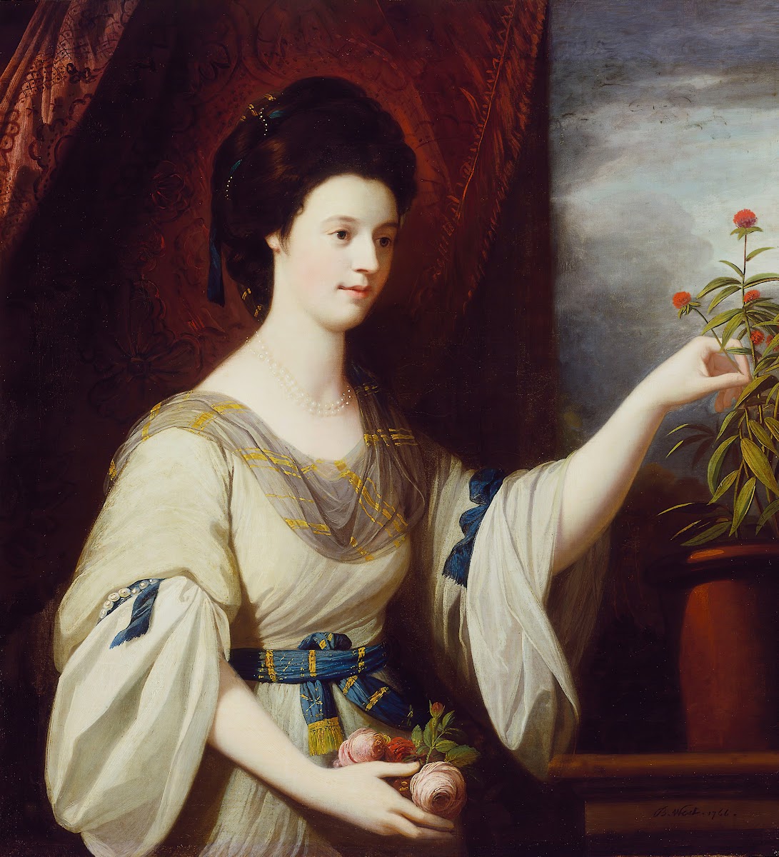 Portrait of Diana Mary Barker 1766