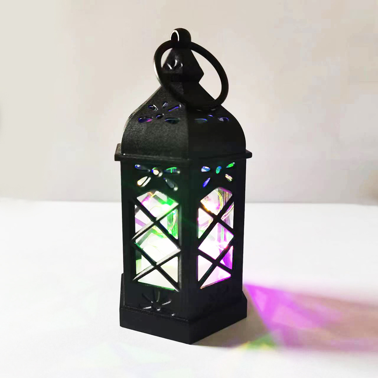 LED lantern in retro style