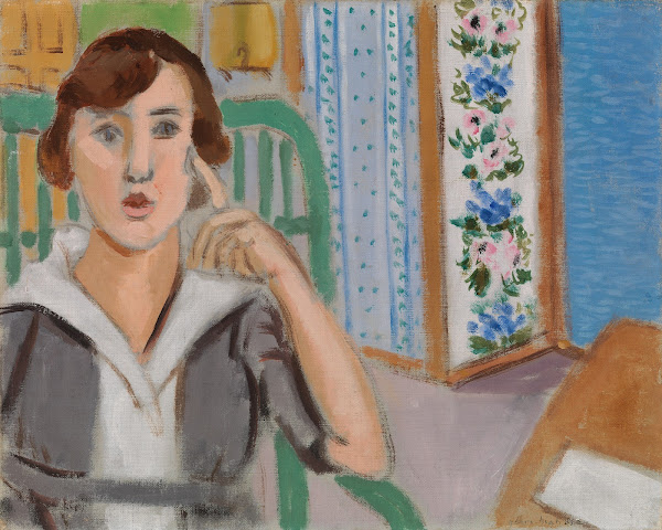 Woman and Screen La Femme au paravent 1919