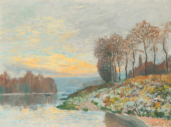 La Seine Près De Bougival 1874