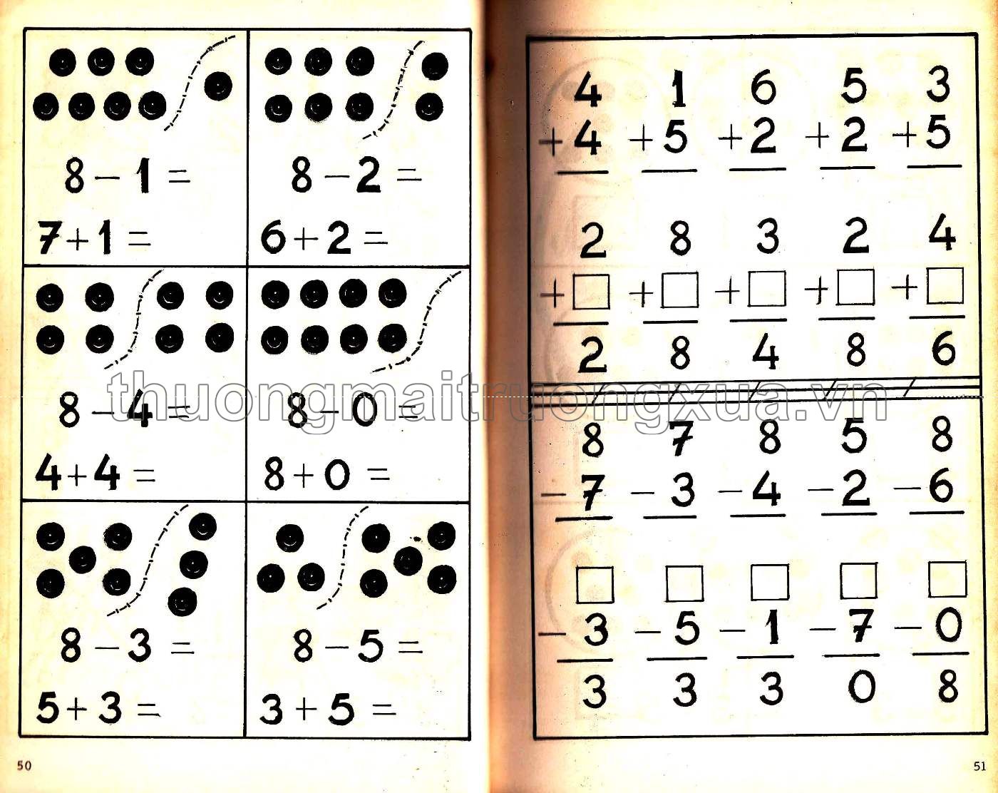 Em học toán vỡ lòng (quyển 2 - 1970) - Trang 26