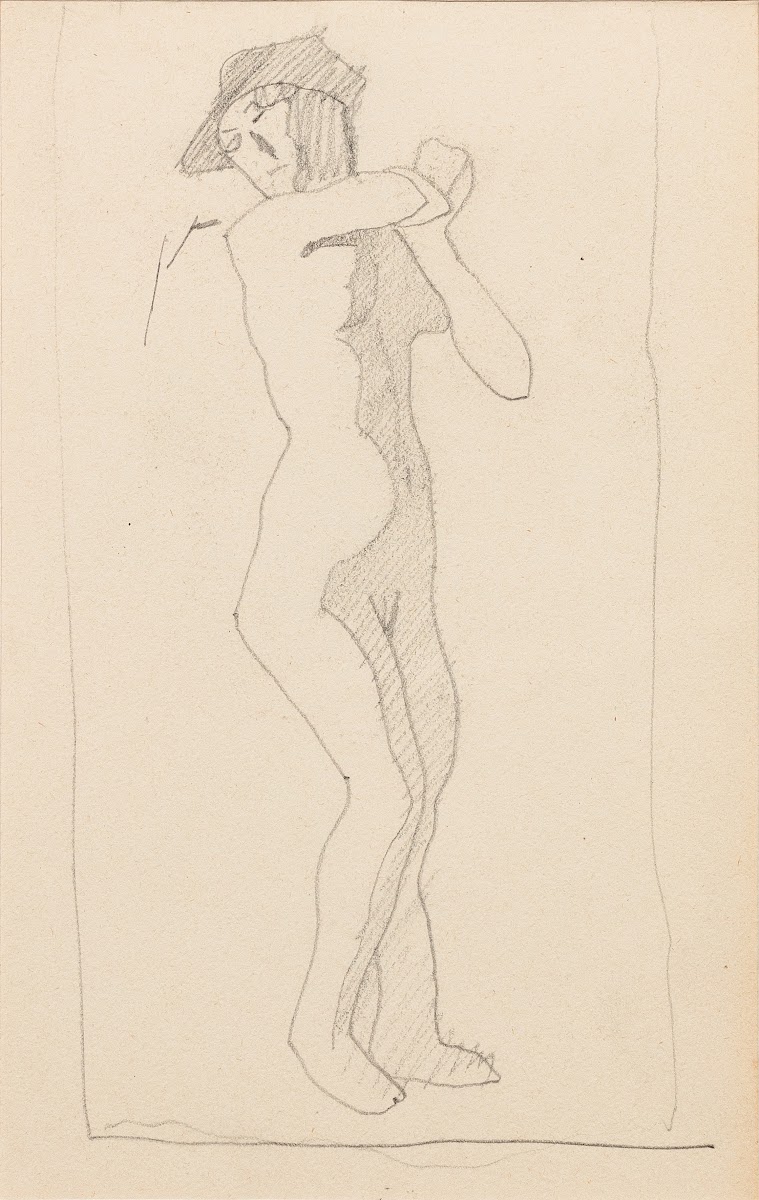 Femme nue debout 1905 1907