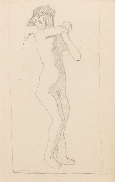 Femme nue debout 1905 1907