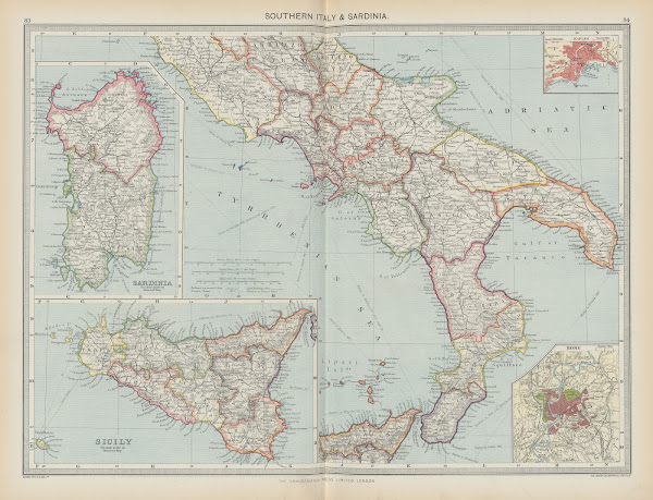 Southern Italy and Sardinia 1908