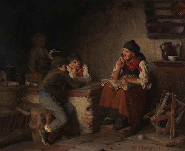 Die Märchenerzählerin 1870