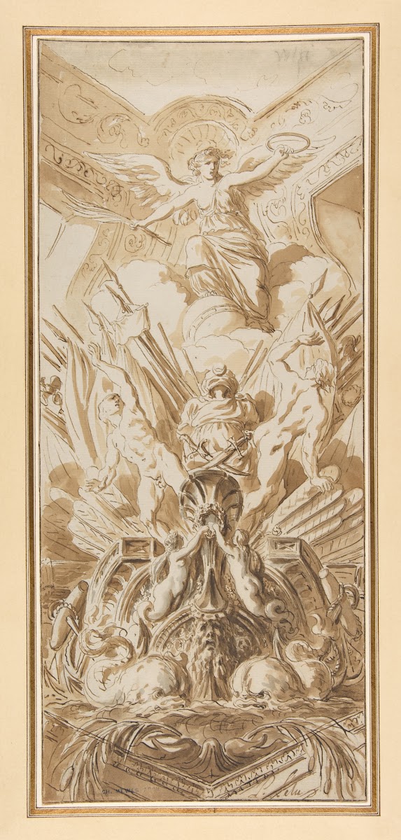 Corner of the Ambassadors Staircase at Versailles