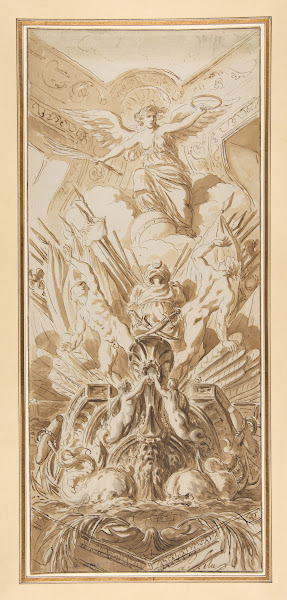 Corner of the Ambassadors Staircase at Versailles