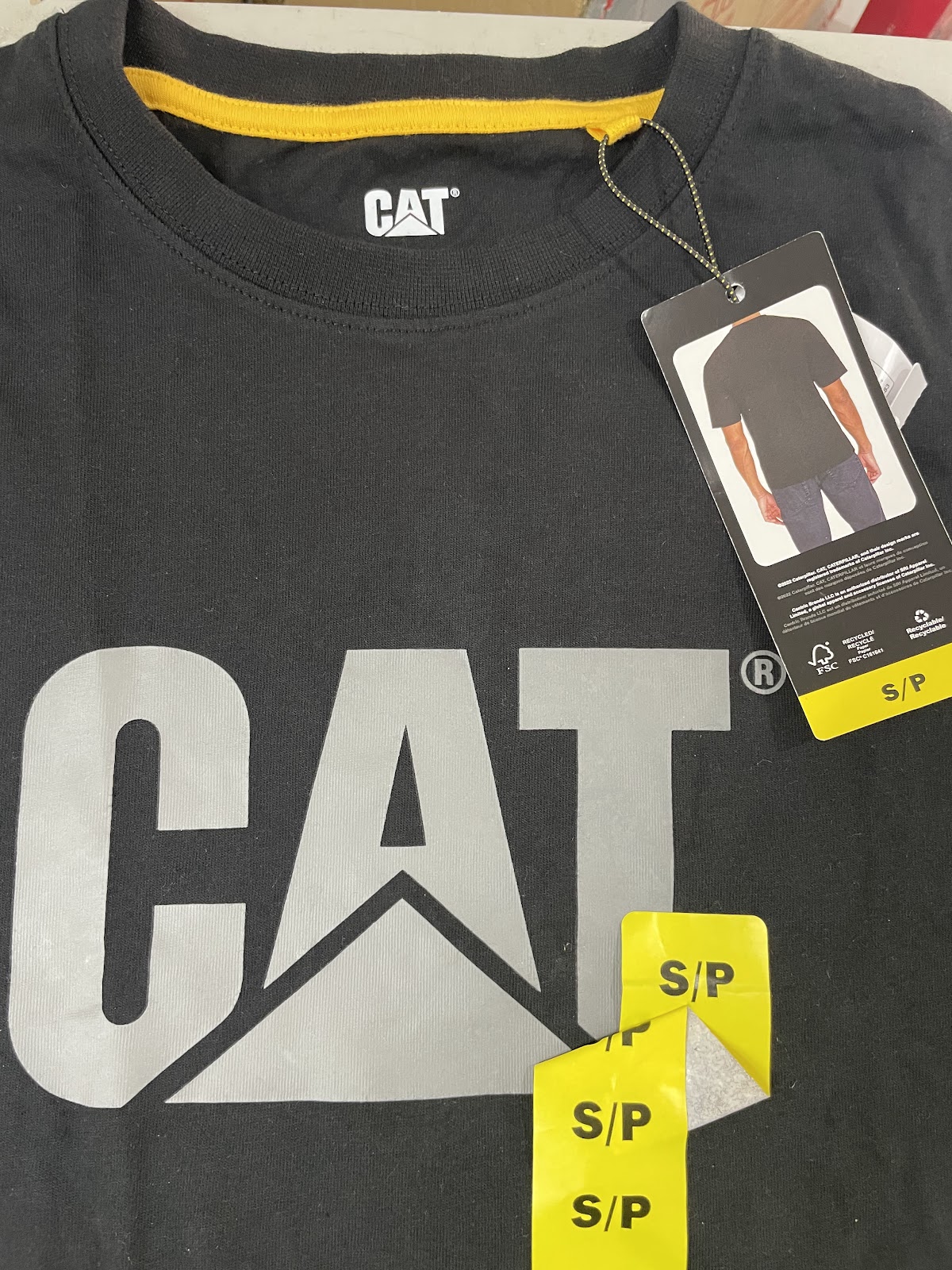 Cat Mens Shirt Black S #0802