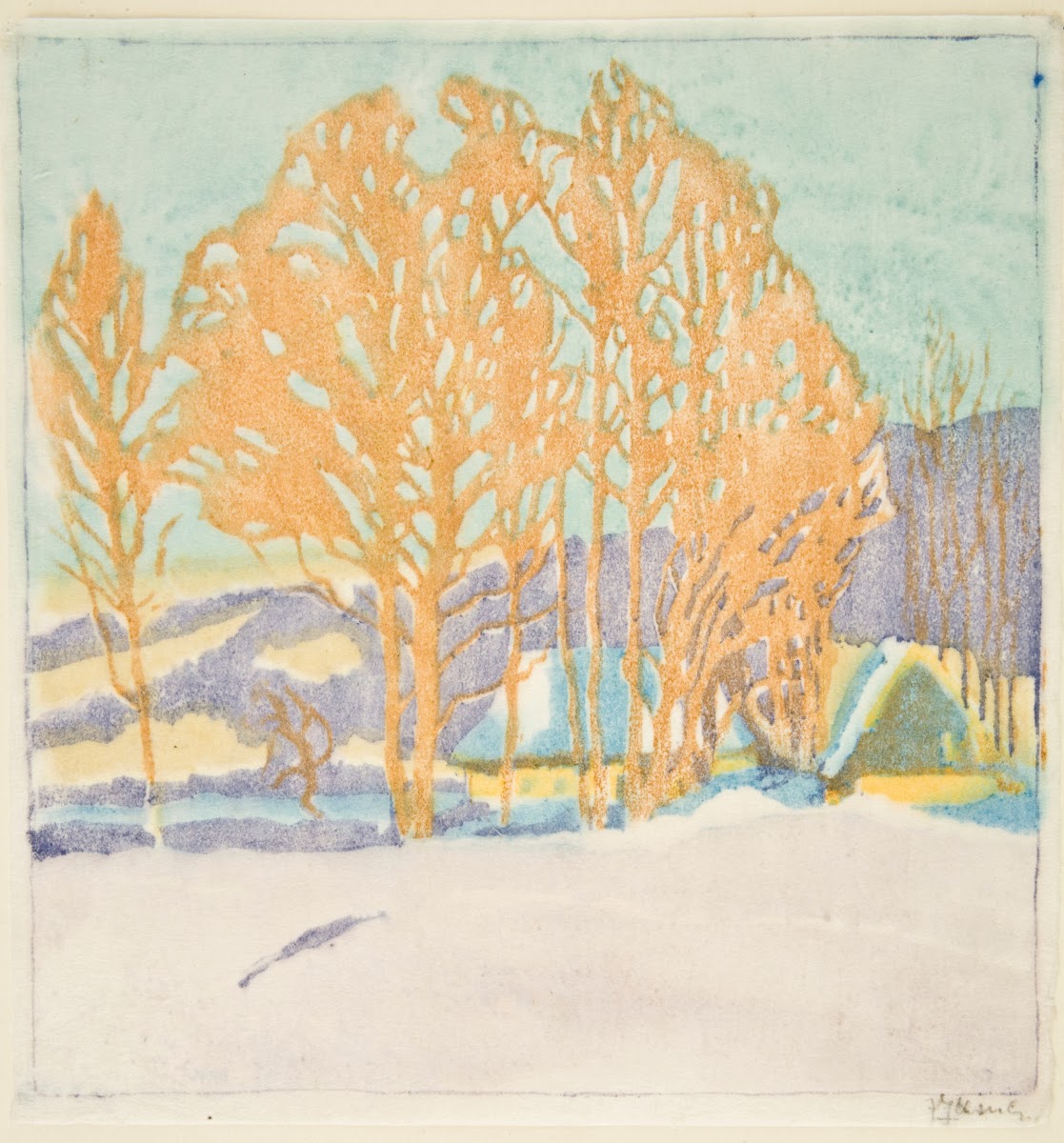 Winter in Zakopane II 1907
