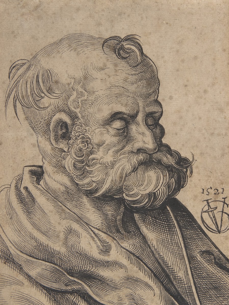 Bust of a Bearded Old Man 1521