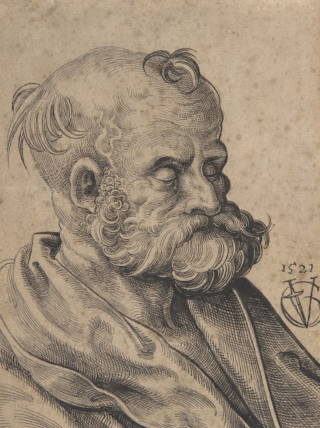 Bust of a Bearded Old Man 1521