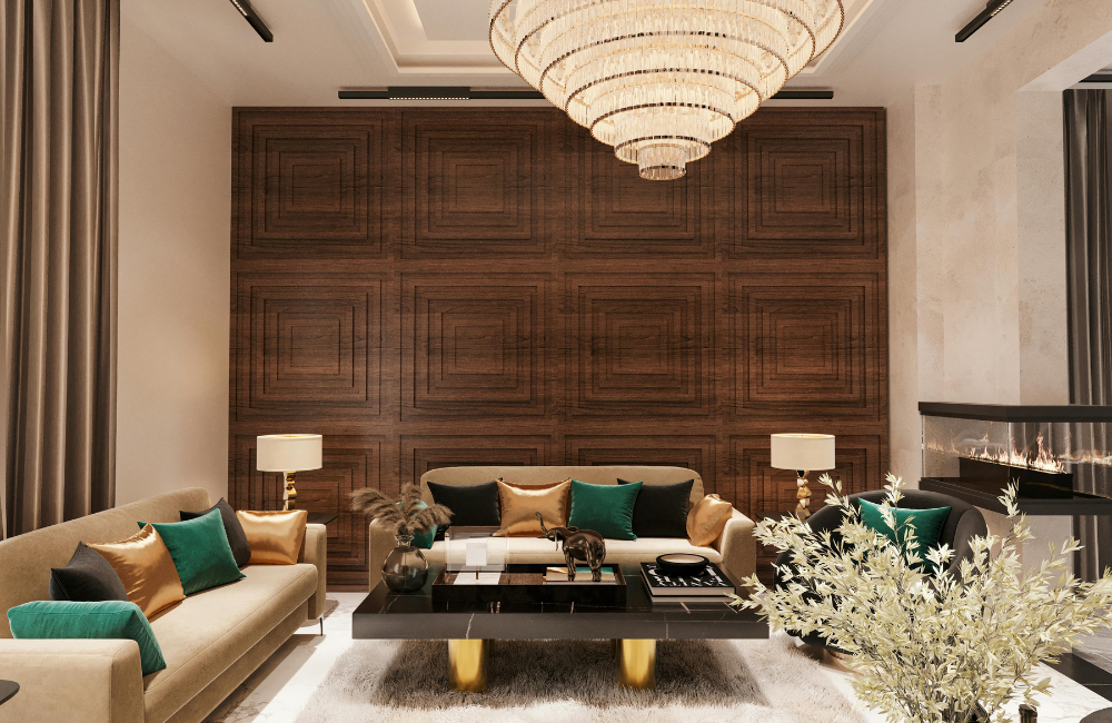 ห้องรับแขกหรู ๆ