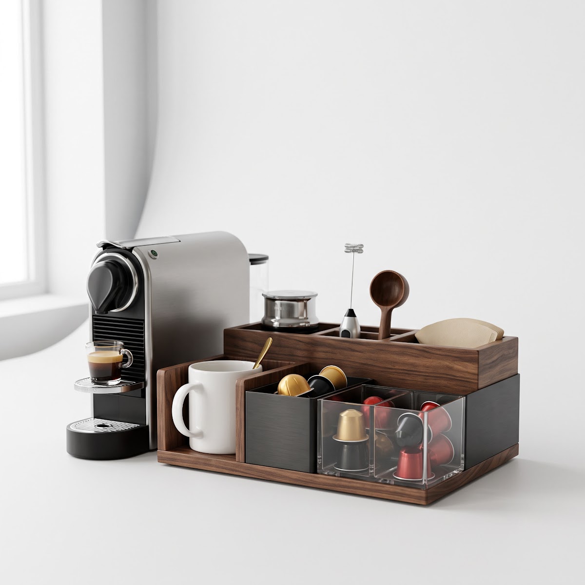 Best Coffee Station Organizers for Kitchen Counters (2026) - BEST PREMIUM — PRODUCT SHOT