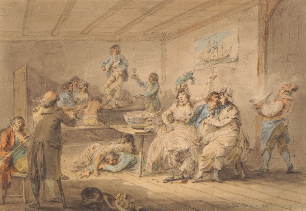 Jack Ashore  Sailors Carousing 1794