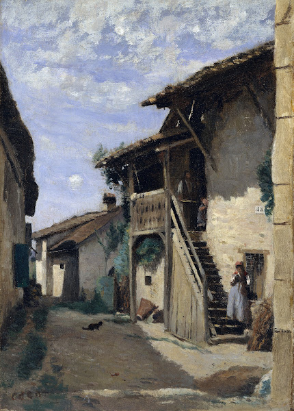 A Village Street  Dardagny 1852