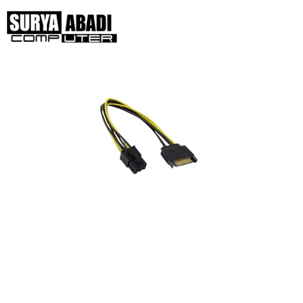 KABEL POWER 6 PIN SATA