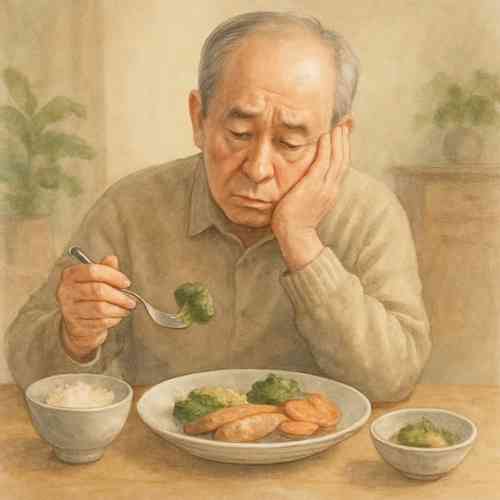 70대 식욕부진 원인과 해결법 - 꼭 챙겨야 할 식사 습관 5가지
