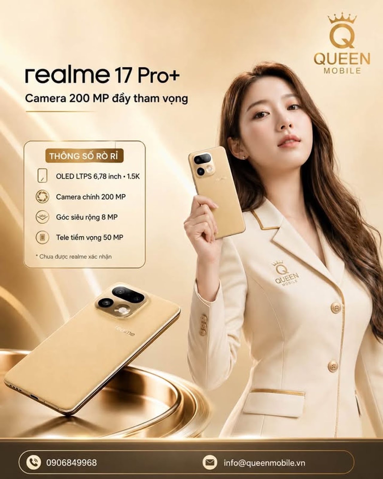 Realme 17 Pro Plus демонстрирует конфигурацию камеры 200 МП и экран 1,5K, но это не подтверждено Realme #realme #Realme17ProPlus #Realme17ProSeries #Camera200MP #Prospect Camera #OLED Screen