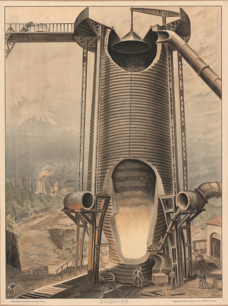 Hochofen 1910
