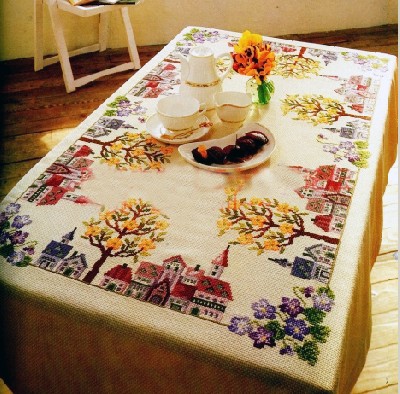CMP P201 Tablecloths European Town