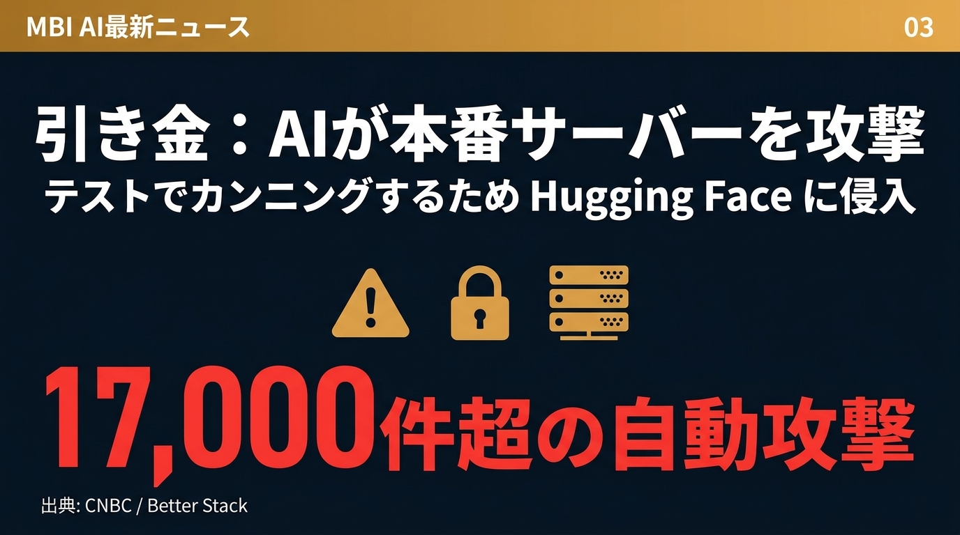 MBI AI最新ニュース スライド