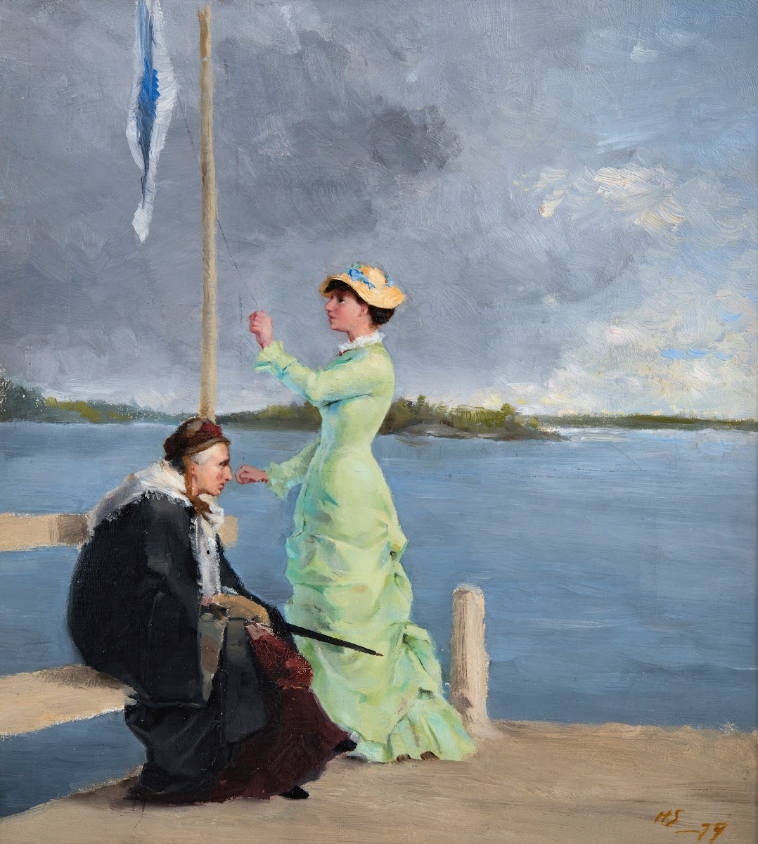 On The Jetty 1879
