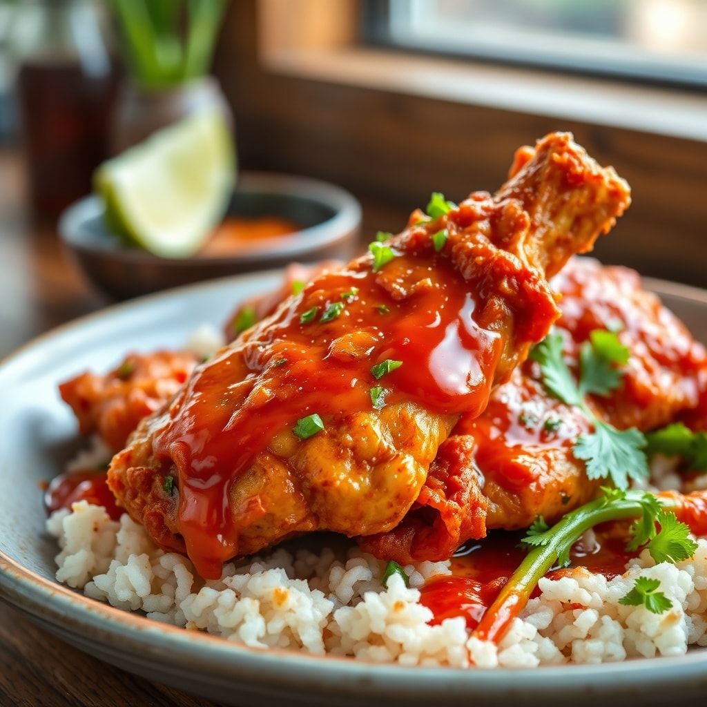 Crispy Spicy Dragon Chicken Recipe for Easy Dinner (30-Minute Family Favorite) finished