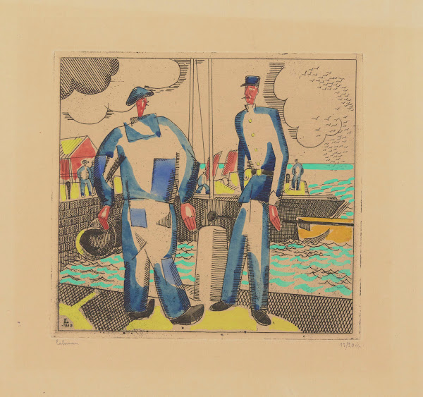 Le pêcheur et le douanier 1922