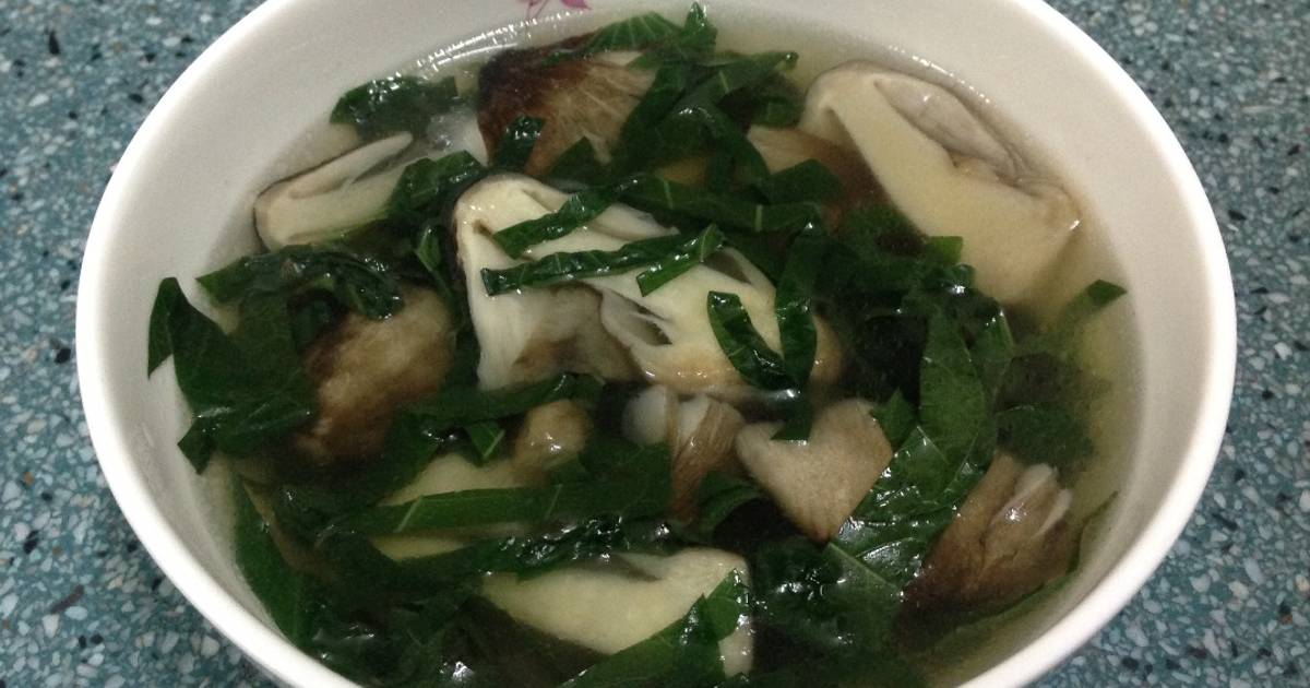 Canh nấm chay