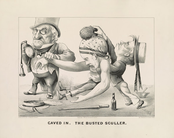Caved in The busted sculler 1876