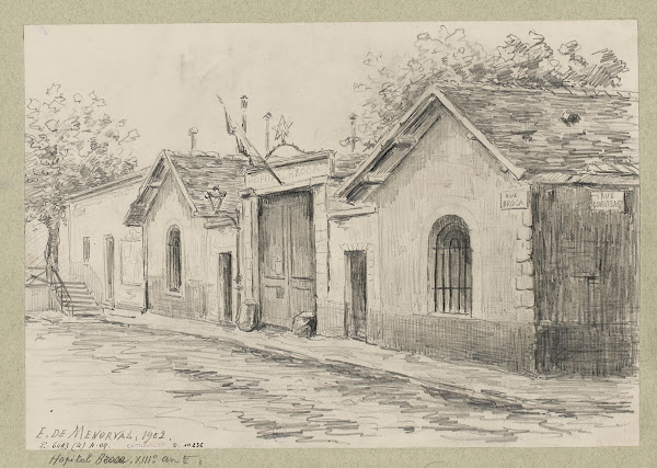 Hôpital Broca rue Broca 1902