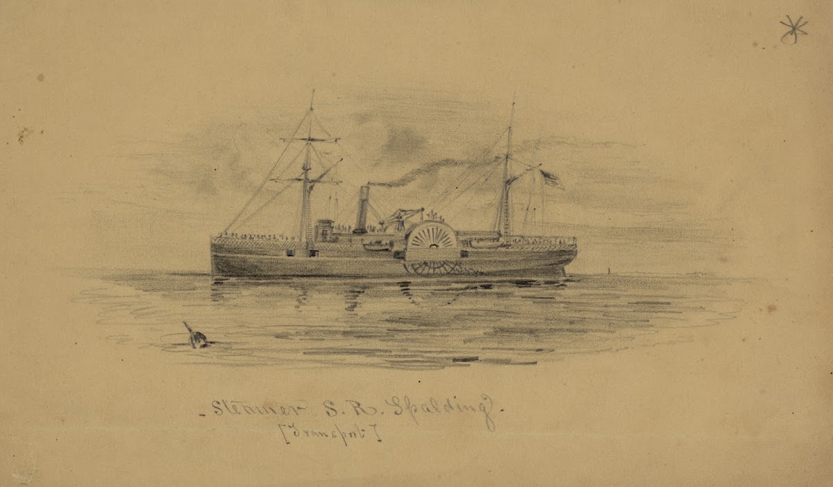 Steamer S R Spalding 1860 1865