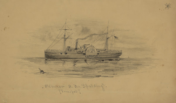 Steamer S R Spalding 1860 1865