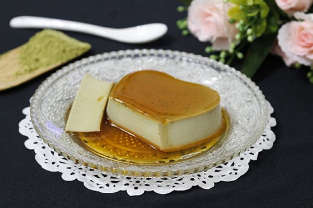 Flan Trà Xanh Thơm Mát
