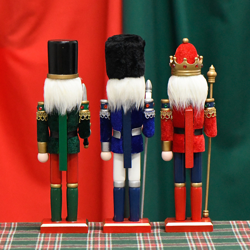 Nussknacker-Soldat, 30 cm, dekorative Holzfigur