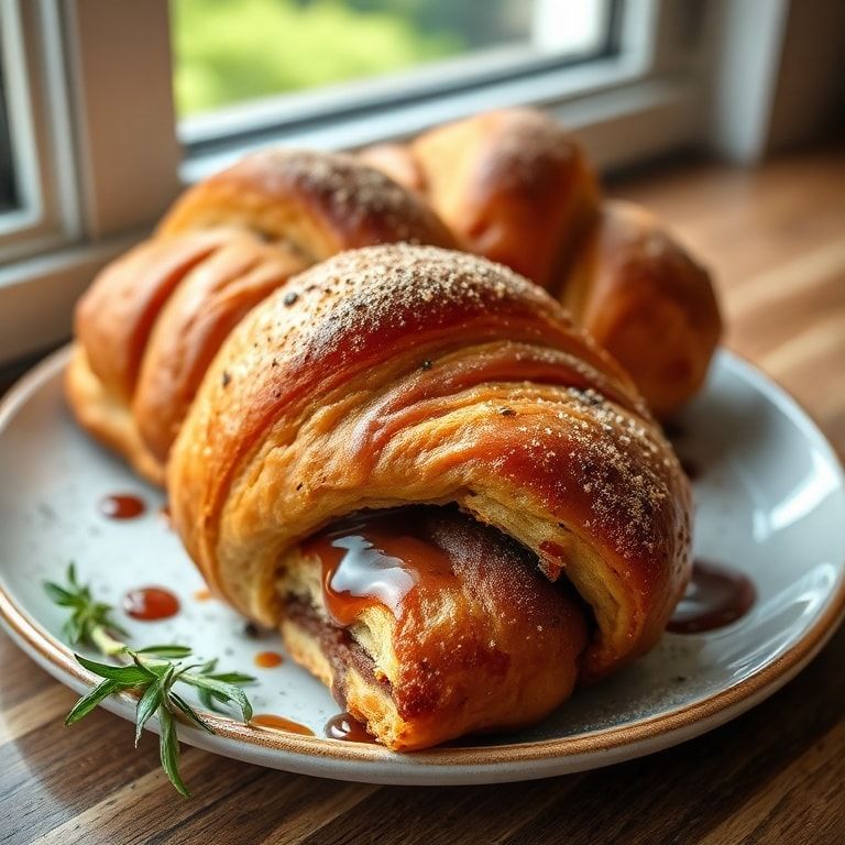 Flaky Homemade Chocolate Croissants Recipe – Easy, Fluffy, Decadent finished