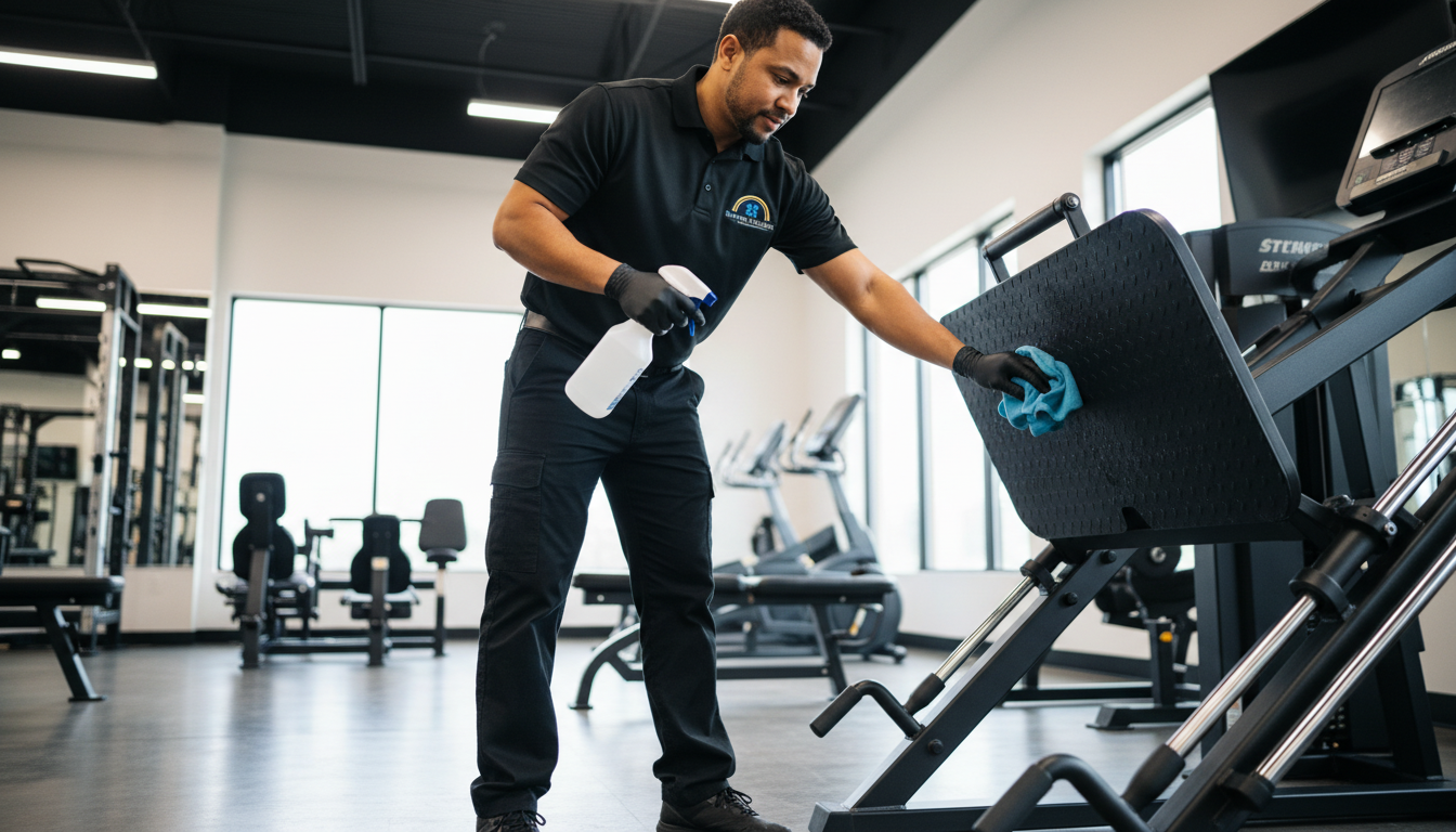Fitness Studio Cleaning in Milton