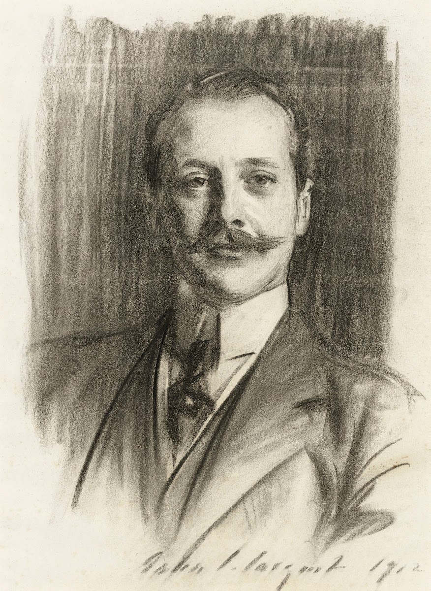 Portrait of Eric Spencer Fitzwilliam the 9th Earl Fitzwilliam 1912