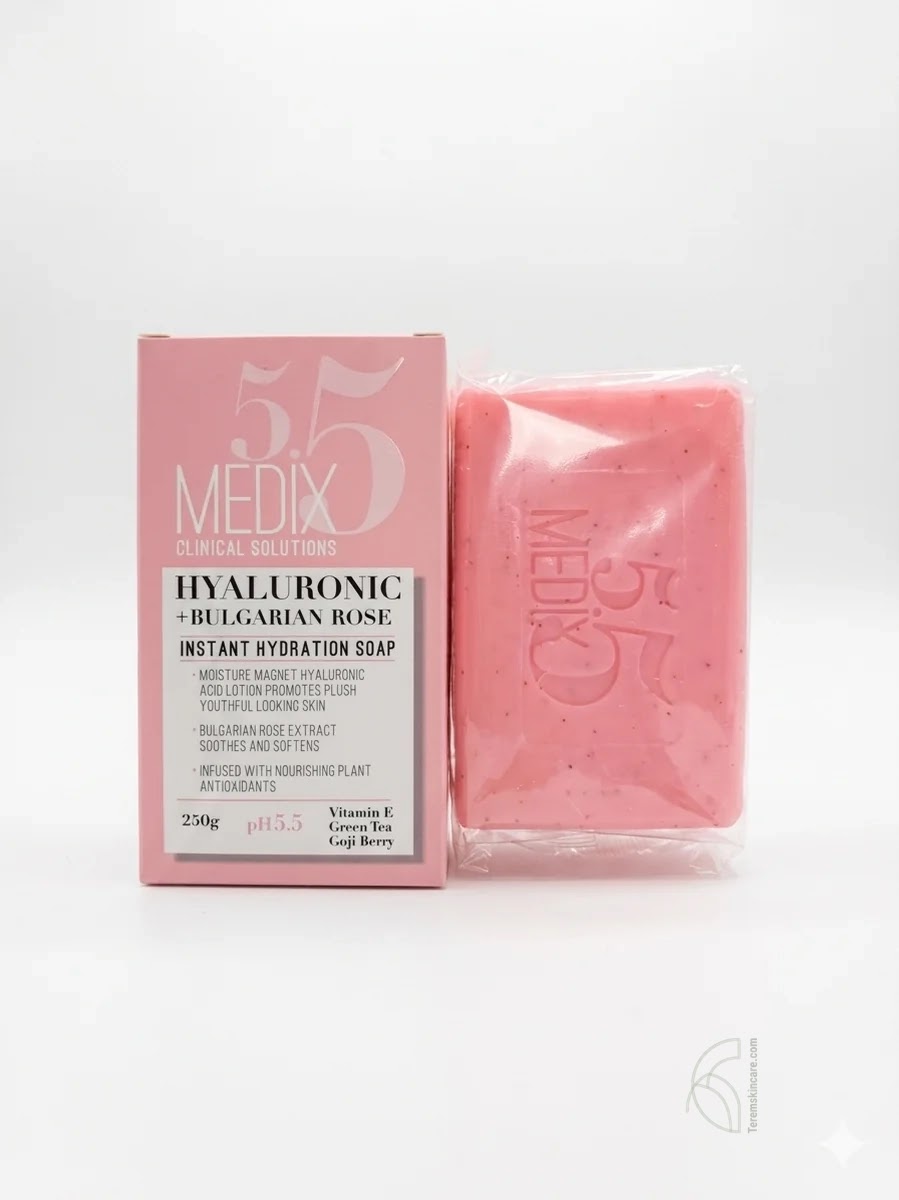 Medix 5.5 Hyaluronic + Bulgarian Rose Instant Hydration Soap