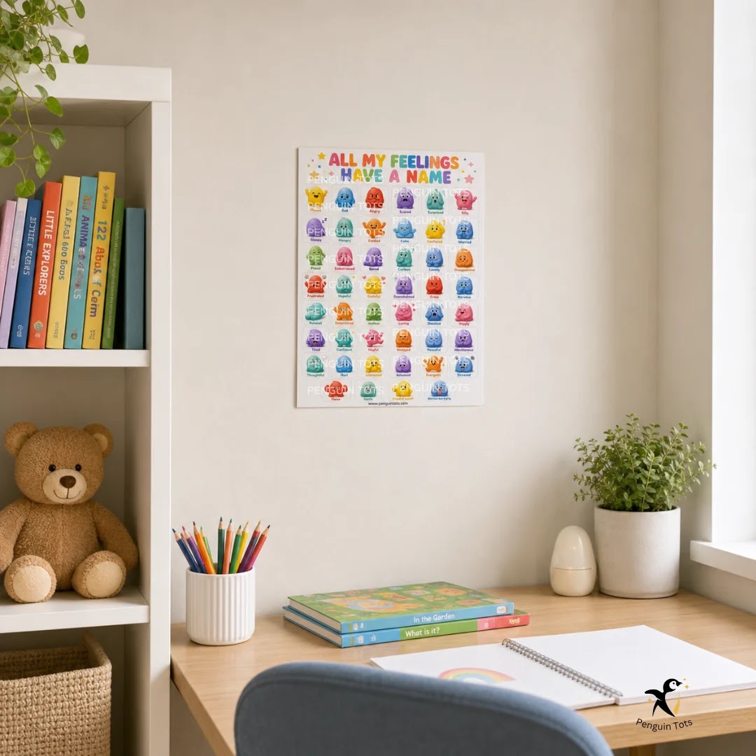 All My Feelings Have a Name – Emotional Awareness Cards for Kids