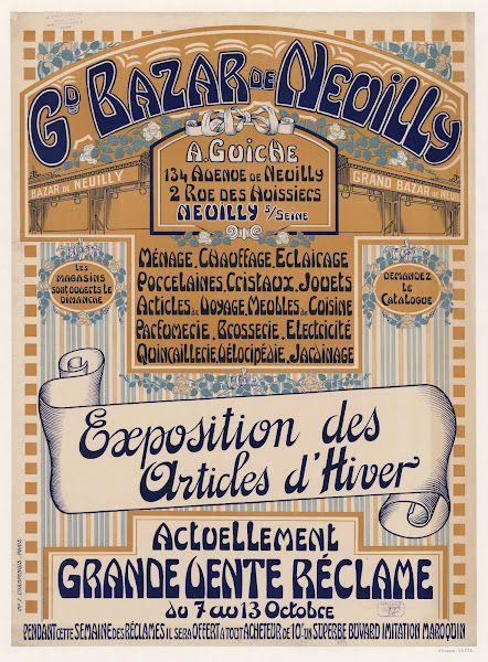 Grand Bazar de Neuilly A Guiche 1912