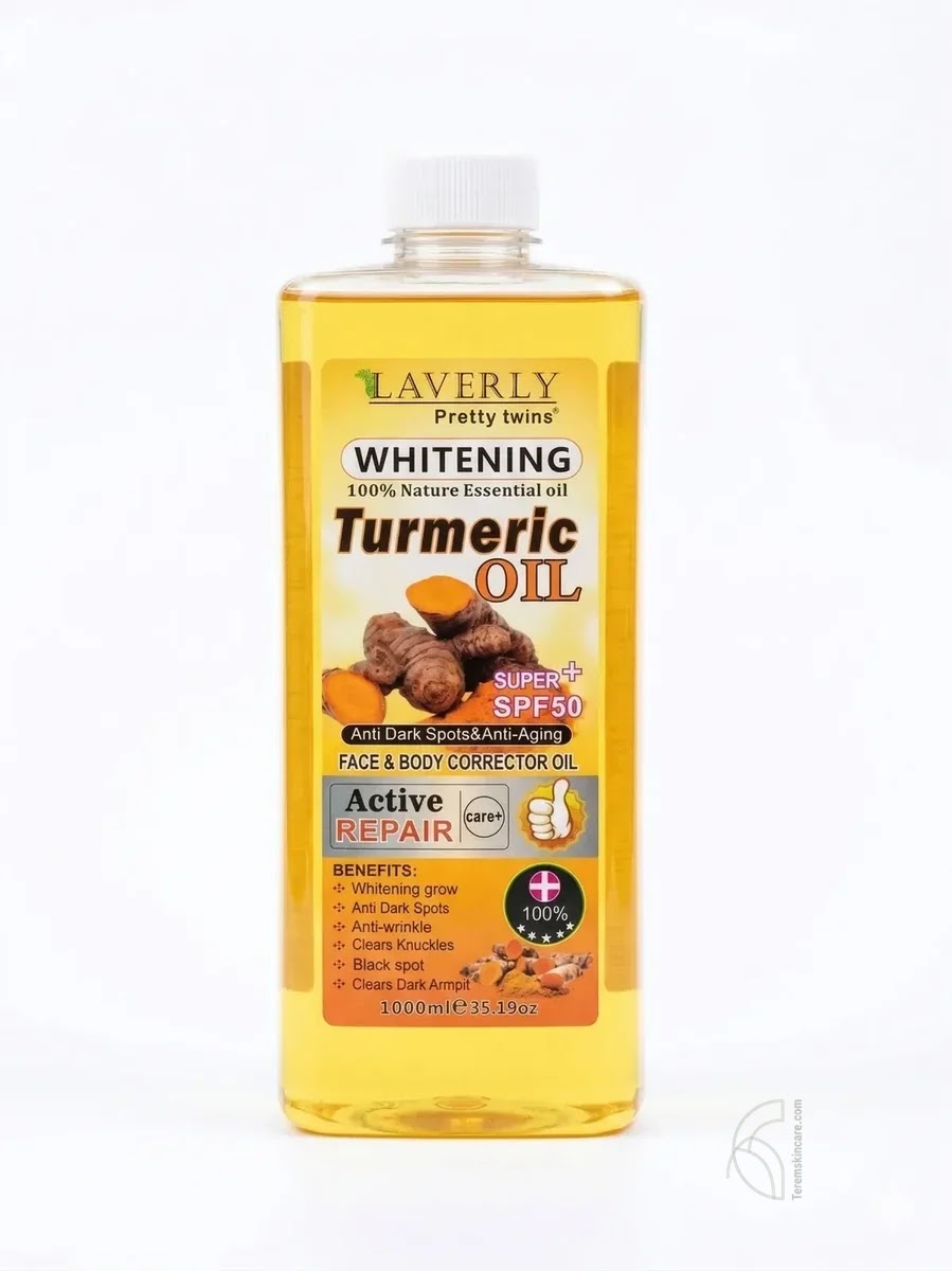 Laverly Whitening Turmeric Face & Body Corrector Oil