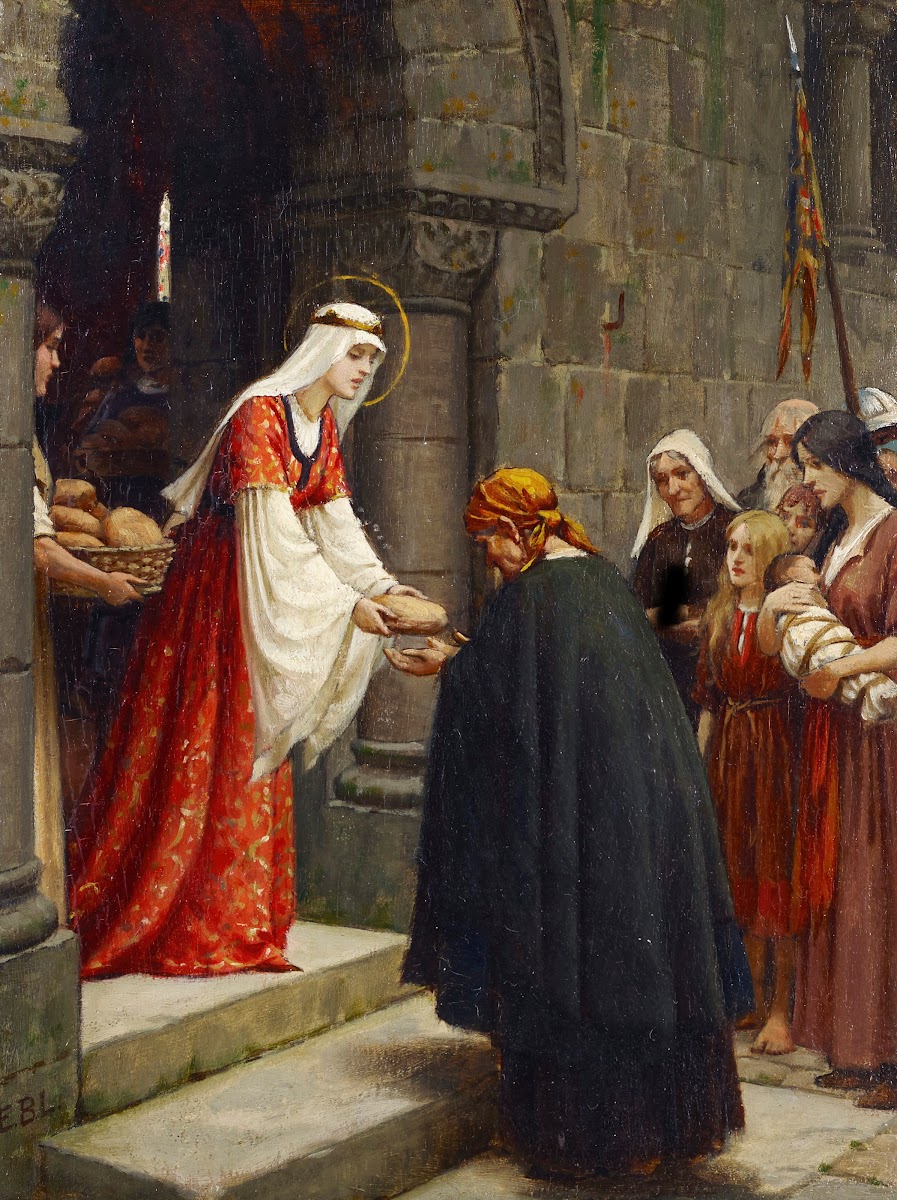 The Charity of Saint Elizabeth of Hungary circa 1895