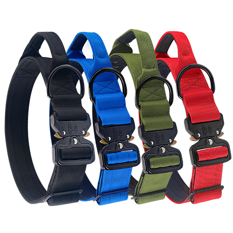 Hundehalsband aus Nylon mit Griff