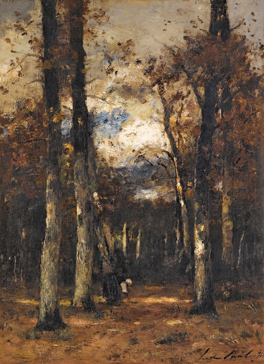 Forest At Fontainebleau 1876